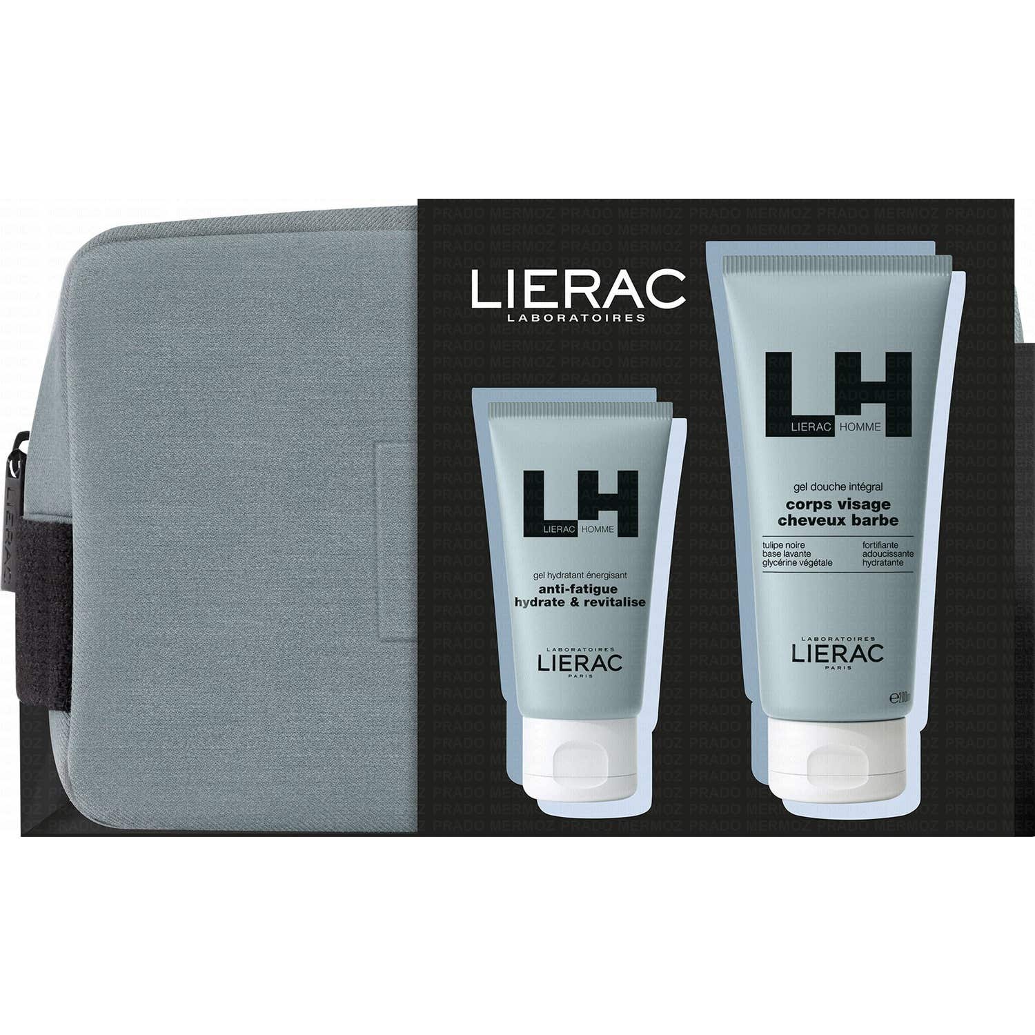 Lierac Trousse Homme Gel Hydratant Énergisant 50ml + Gel Douche 50ml