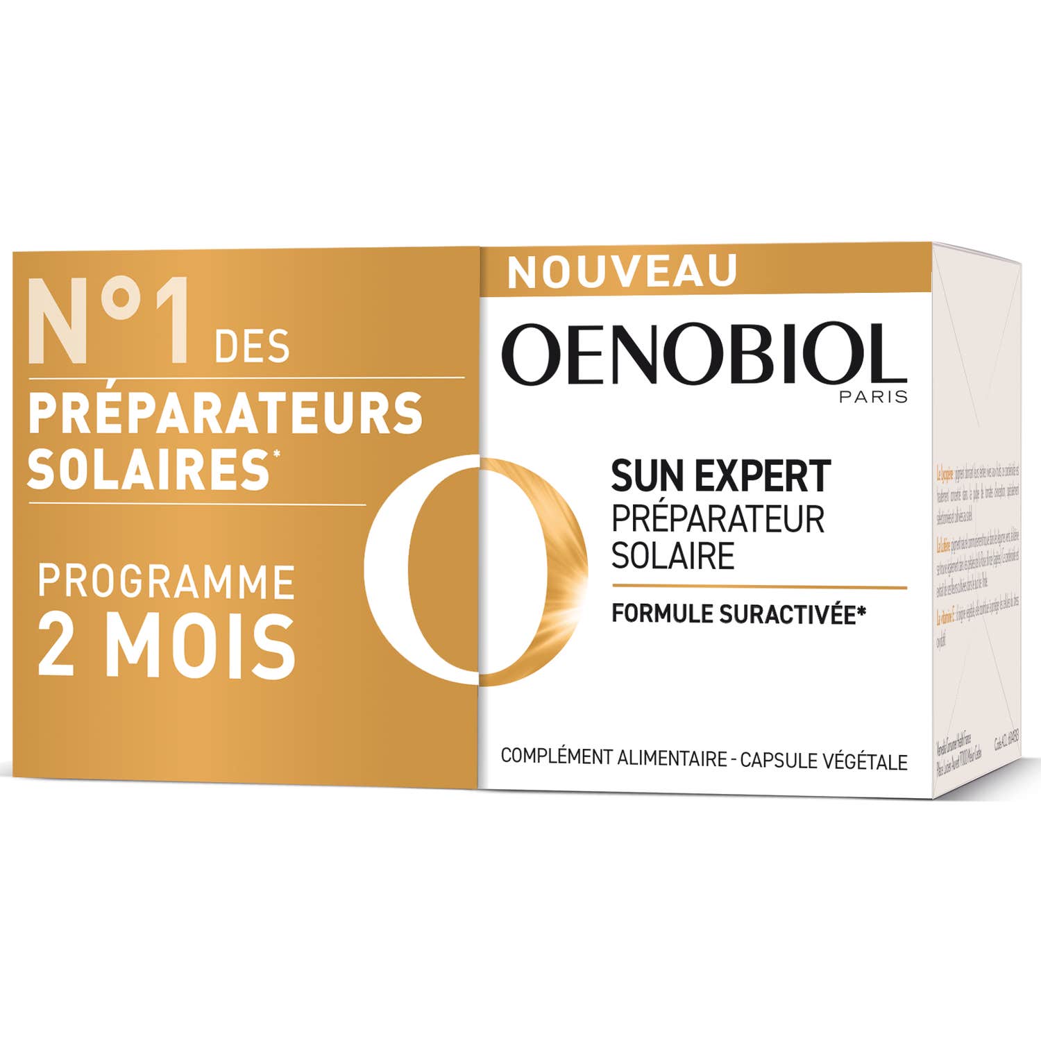Oenobiol Sun Expert Préparateur Solaire 2x30 Capsules