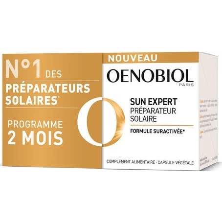 Oenobiol Sun Expert Préparateur Solaire 2x30 Capsules