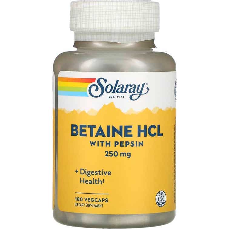 Solaray Bétaïne 180caps