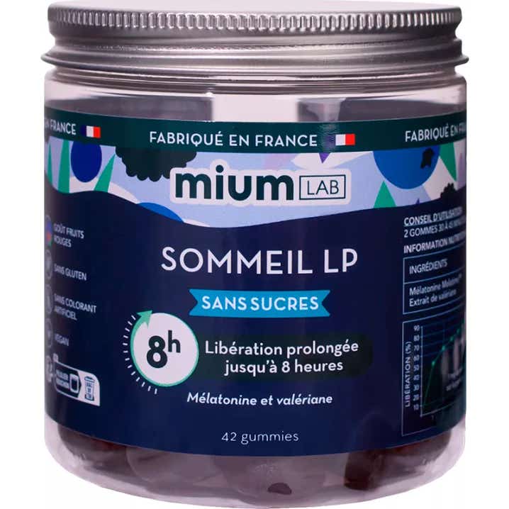 Mium Lab Gummies Sommeil 42uts