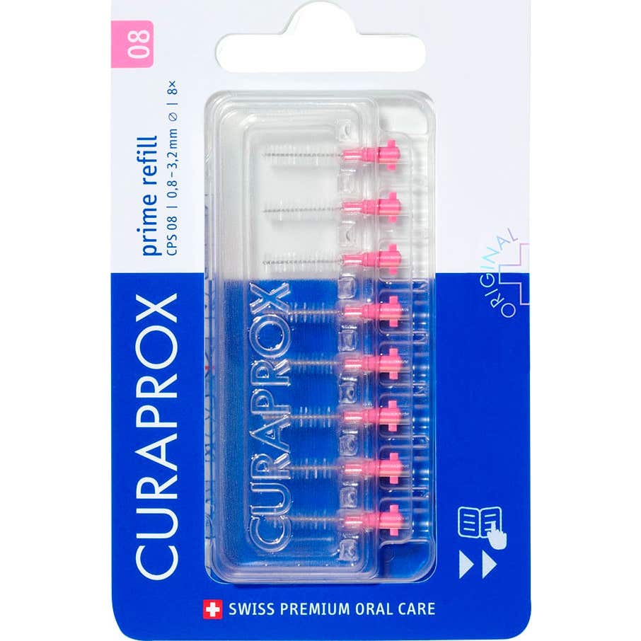 Curaprox Prime Refill CPS 08 8 Unités