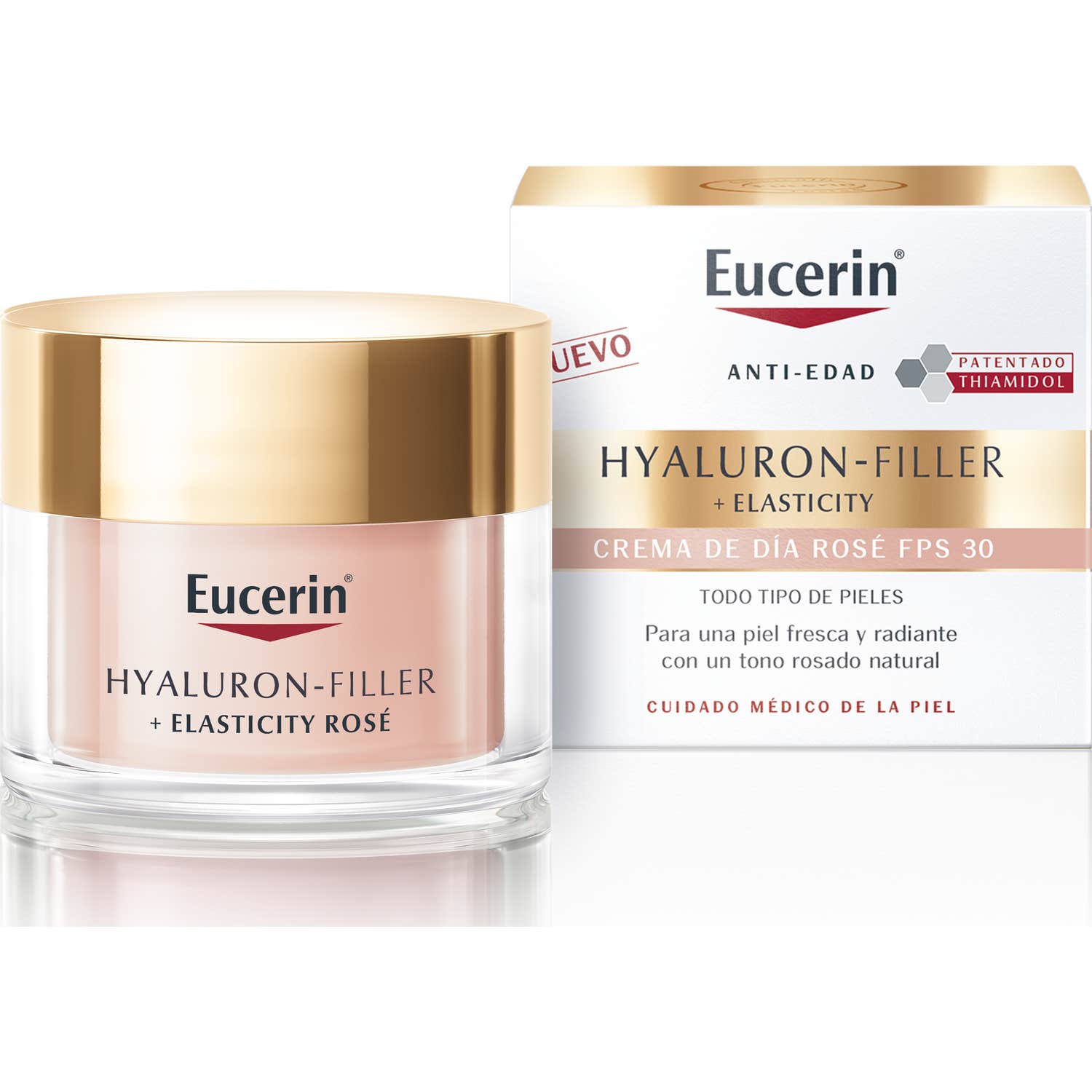 Eucerin Hyaluron Filler + Elasticity Soin De Jour Rosé SPF30 50ml
