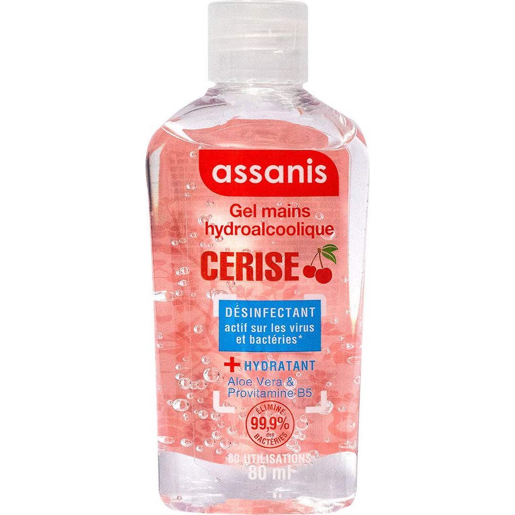 Assanis Gel Anti-Bacterine Main Pocket Cerise 80ml