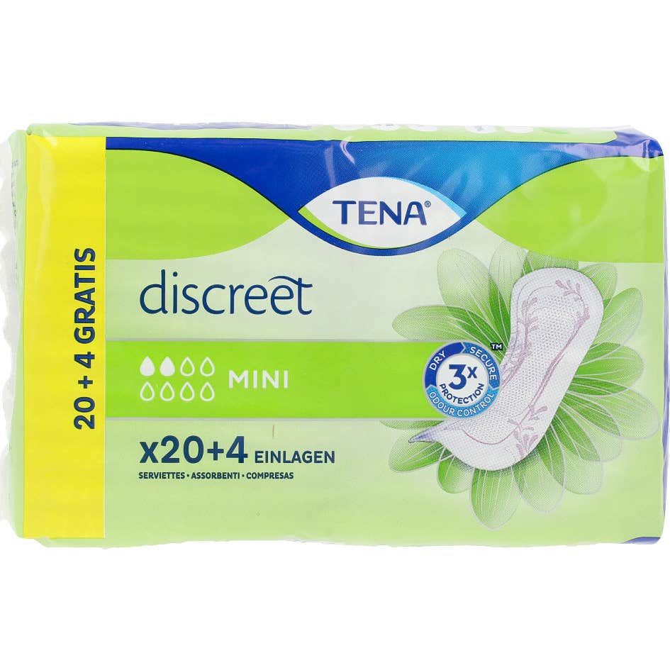 Tena Lady Discreet Compresa Incontinencia Mini 24uds