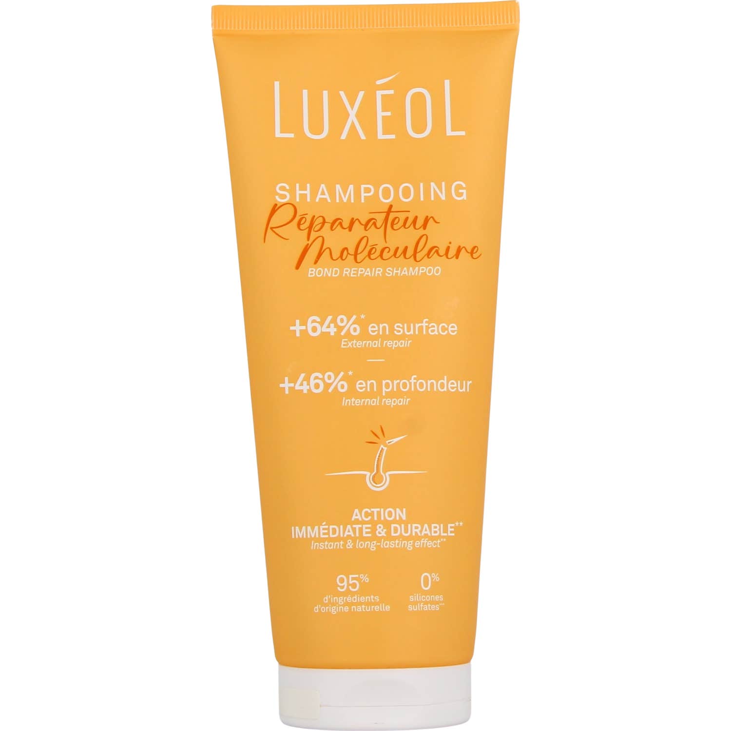 Luxeol Shampooing Réparateur Moléculaire 200 ml