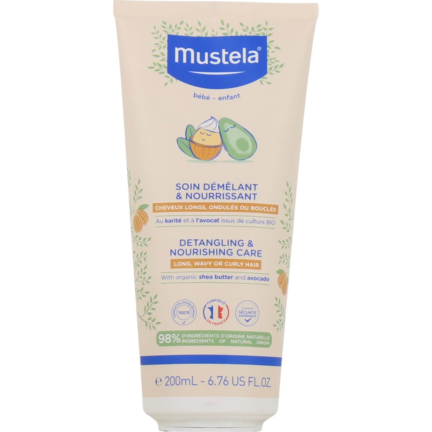 Mustela Soin Démêlant et Nourrissant 200 ml
