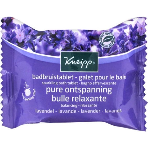 Kneipp Bulle Relaxante Galet Effervescent Pour Le Bain Lavande 80g