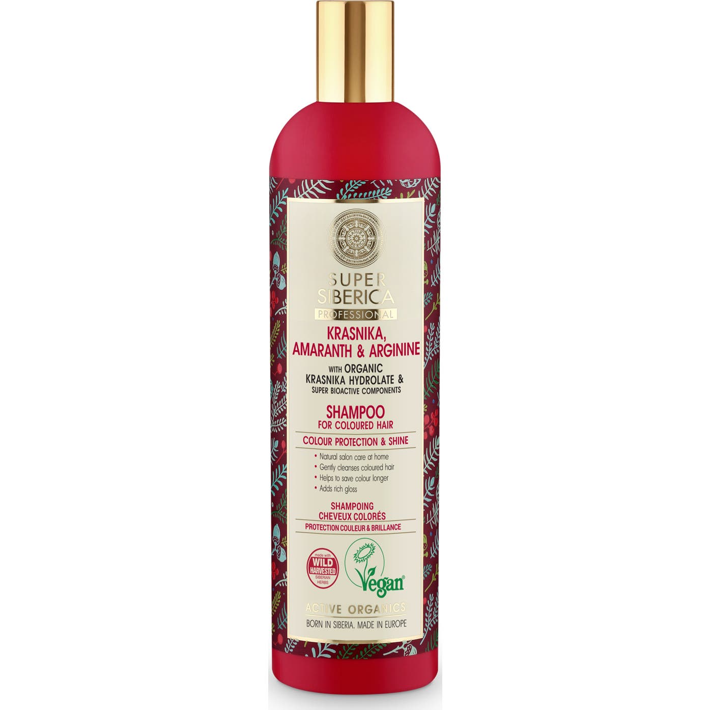 Natura Siberica Champú Cabello Teñido 400ml