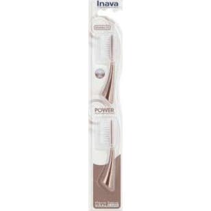 Inava Power Brosse Dents Électrique Rech Sensibil Rose Gold 2uts