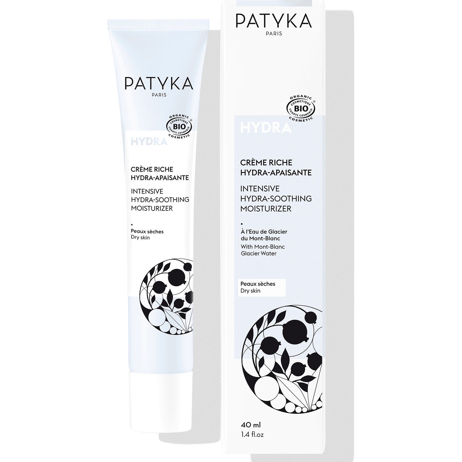 Patyka Hydra Crème Riche Hydra-Apaisante 40ml