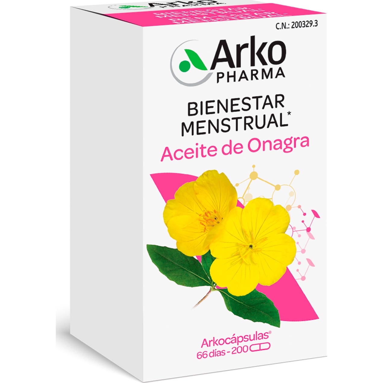 Arkocaps huile d'onagre 200 perles