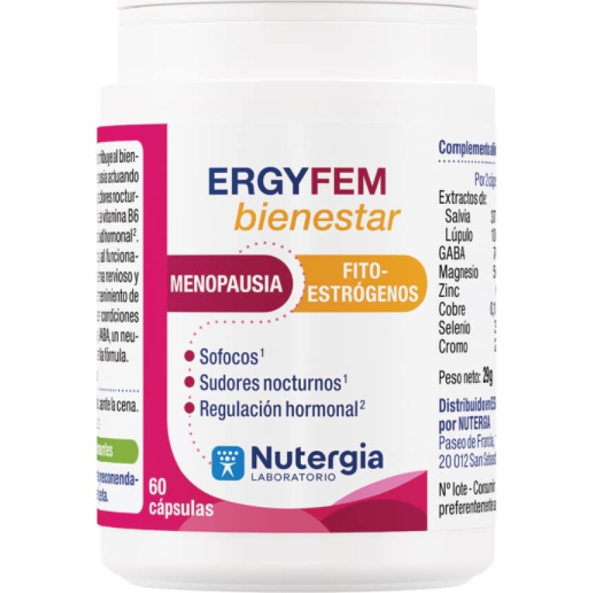 Nutergia Ergyfem Bien-être 60caps