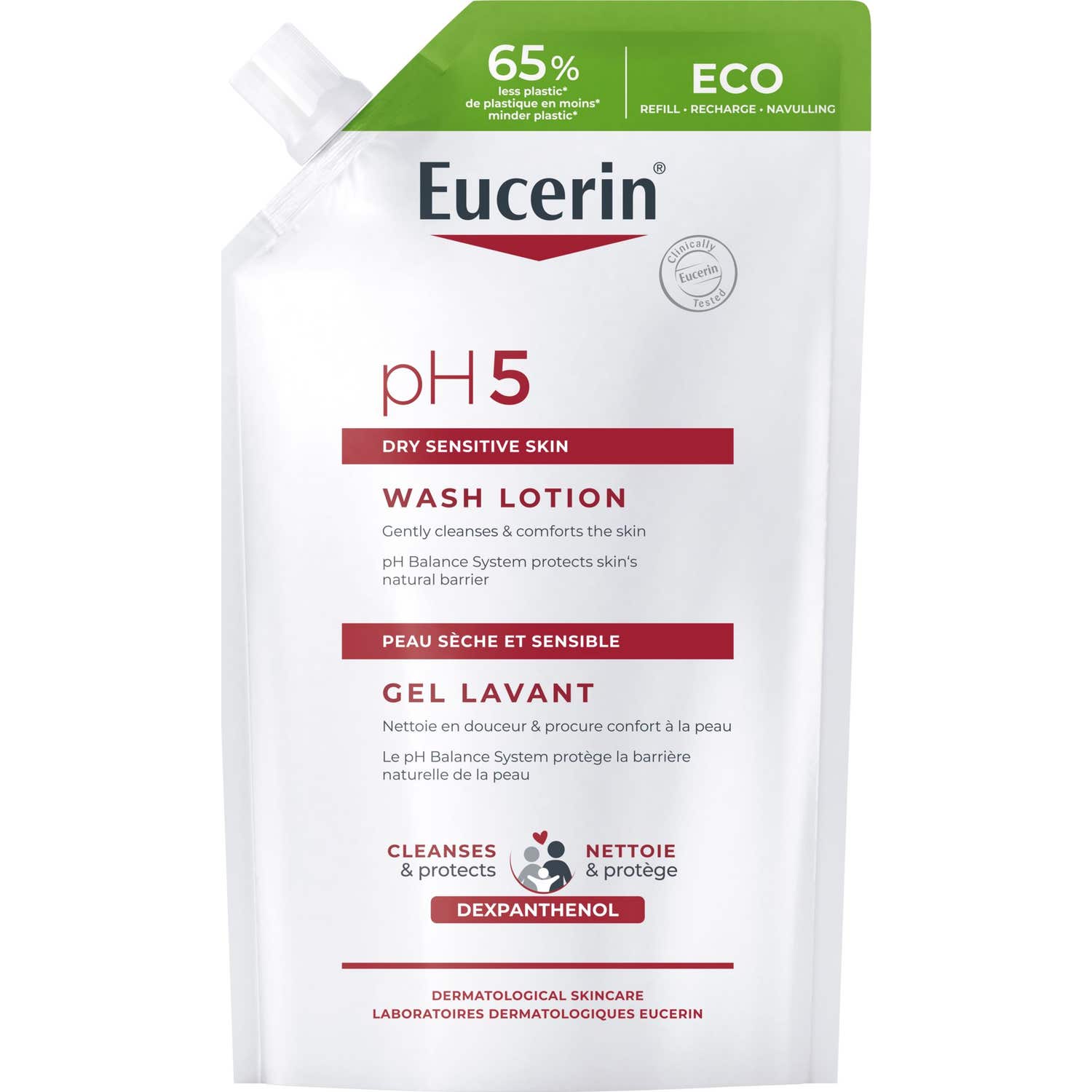 Eucerin Ph5 Gel de Bain Rechargeable 400ml