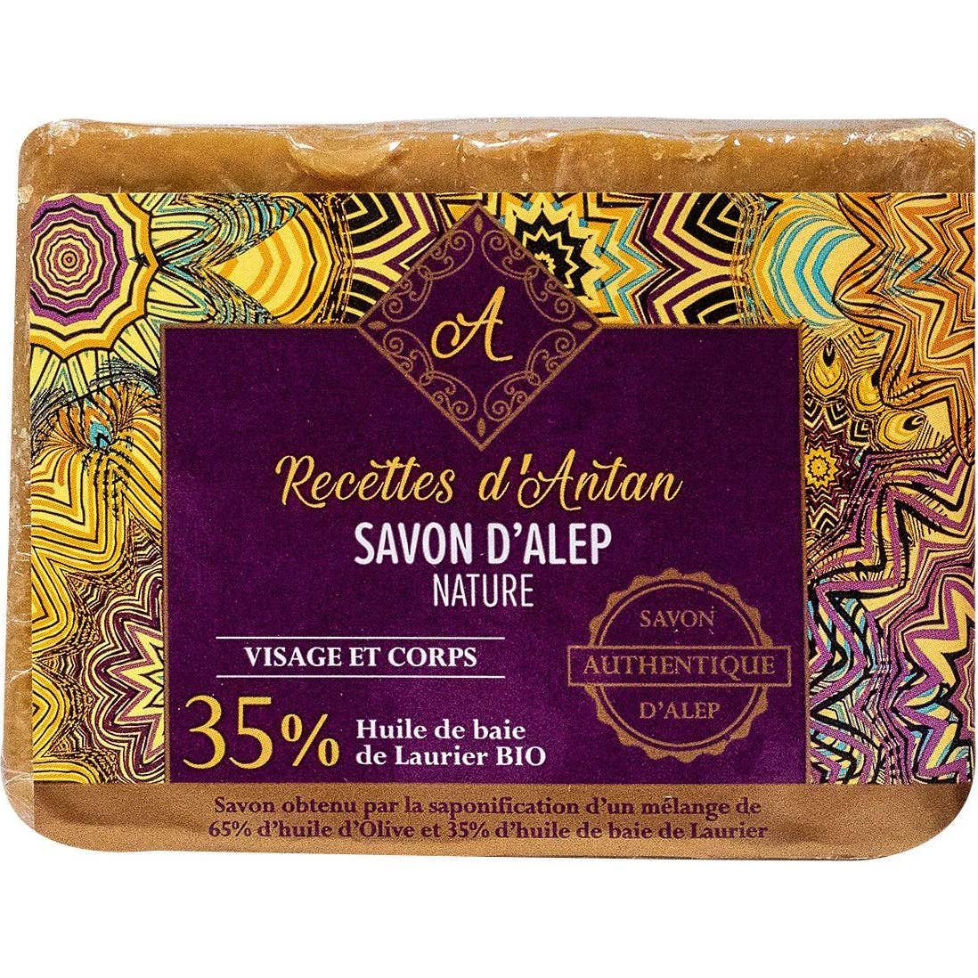 Pharm'up Savon d'Alep 35% Soleil d'Orient Pain Visage & Corps 200g