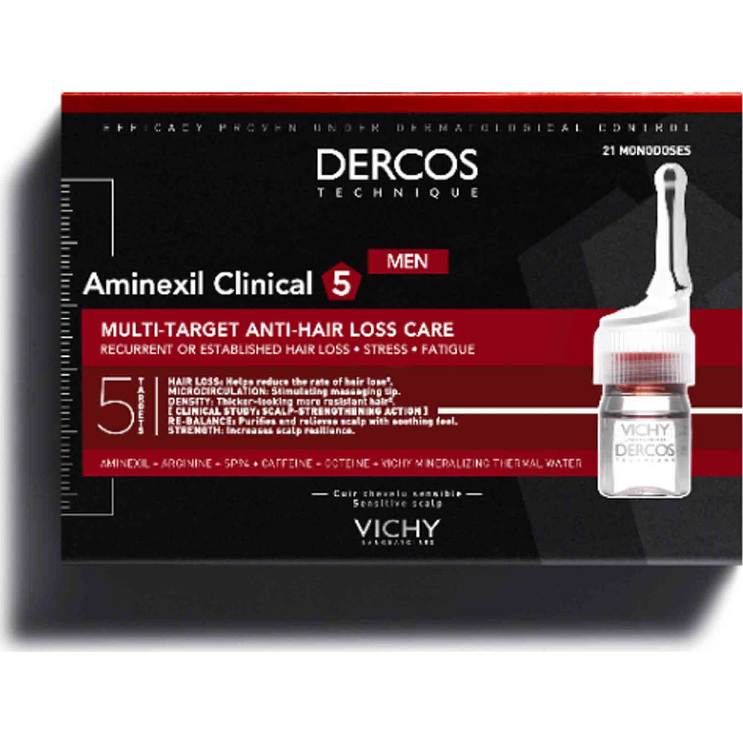 Vichy Dercos Aminexil Clinical 5 21 Monodoses