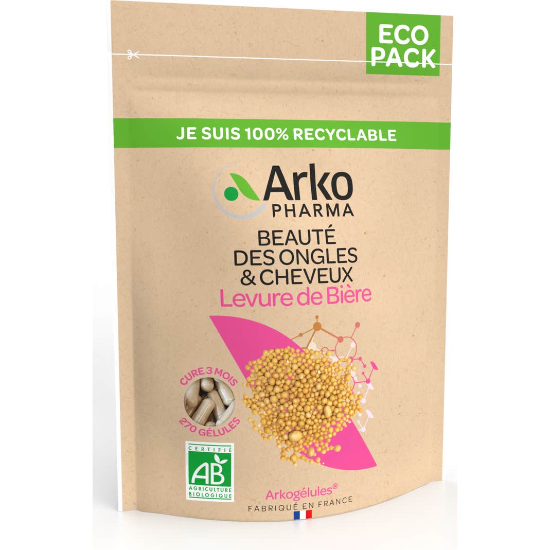 Arkopharma Arkogélules Levure de Bière Ecopack Bio 270 Gélules