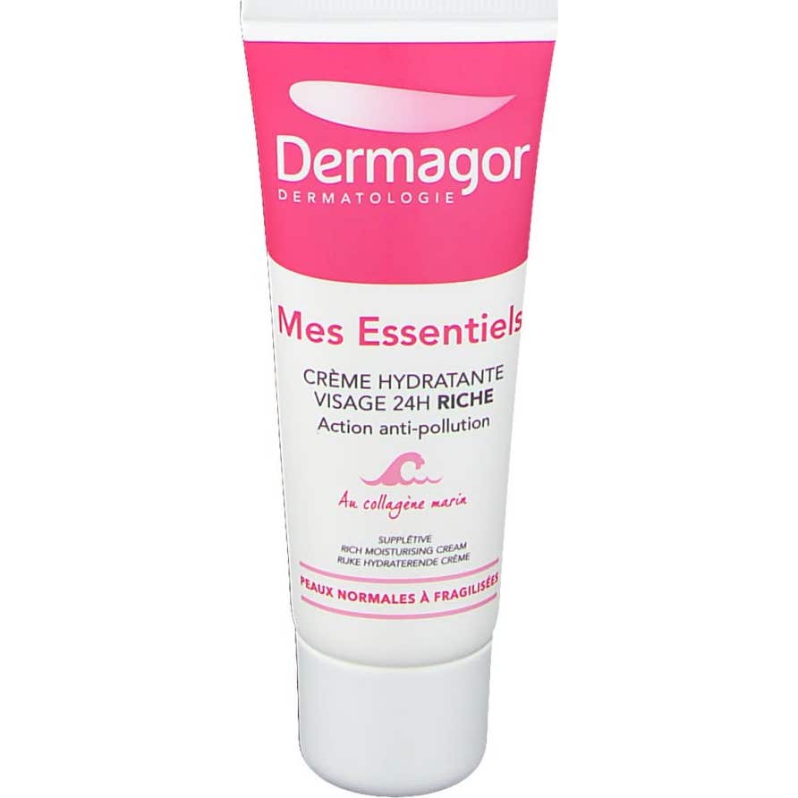 Dermagor Mes Essentiels Crème Hydratante Visage 24H Riche 40ml