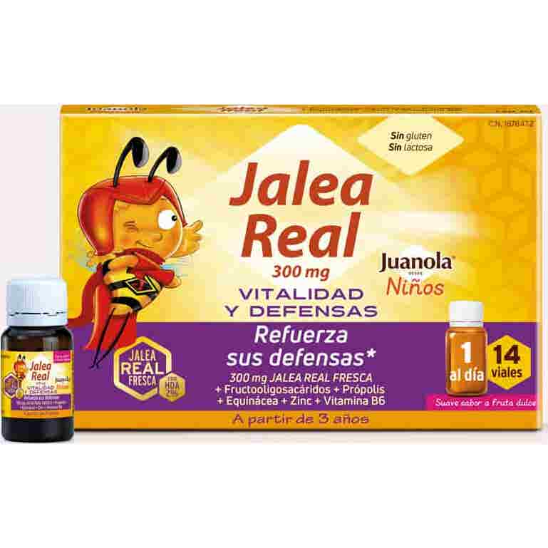Juanola Gelée Royale Vitalité Et Défense Enfants 14 Flacons
