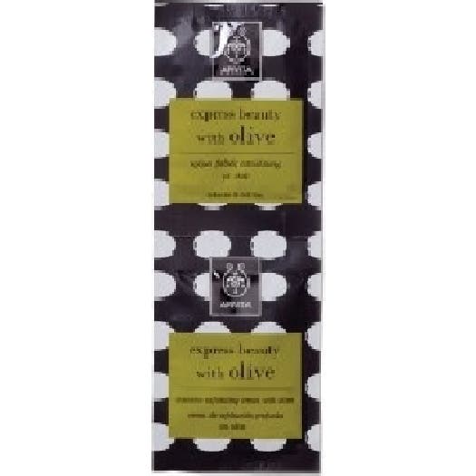 Vert Apivita Express Beauty Crème Exfoliante Intensive Exfoliante Olive 2Udsx8ml