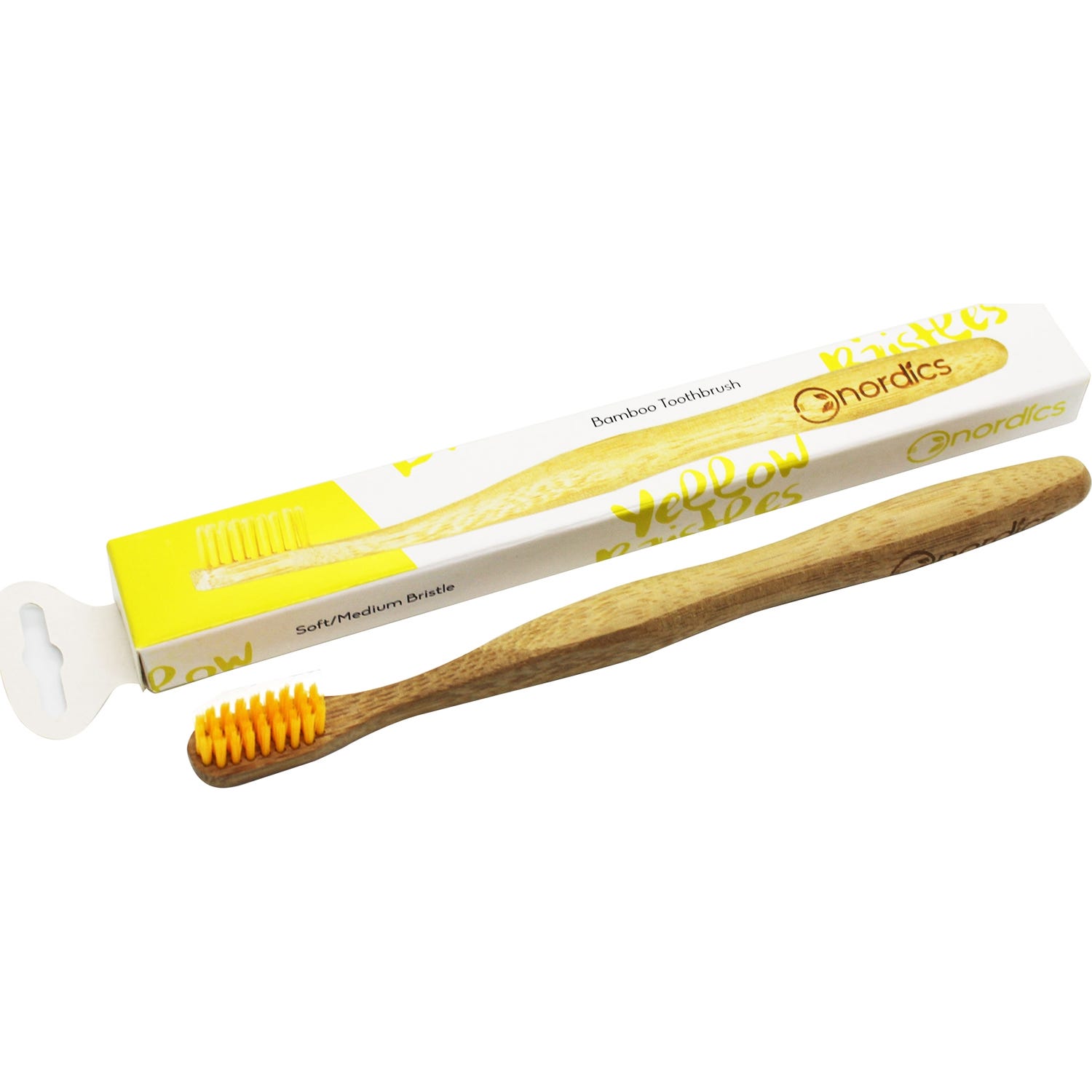 Brosse à dents nordique 100% biodégradable en bambou