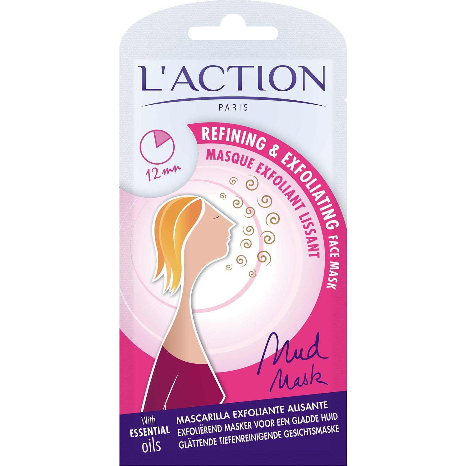 Masque Visage Exfoliant Lissant Mathieu