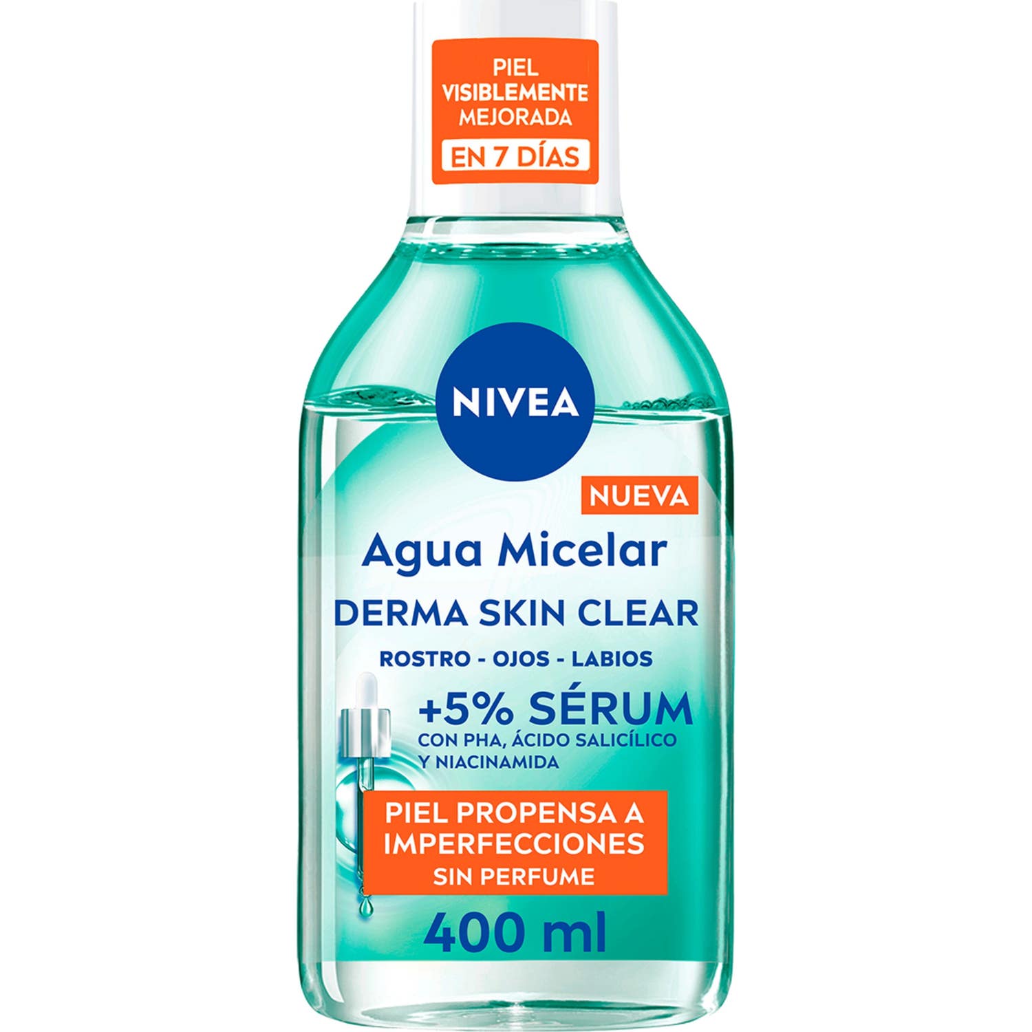 Nivea Agua Micelar Derma Skin Clear Anti-imperfectionss 400ml