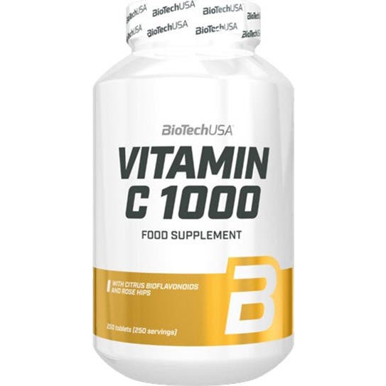 BioTech USA Vitamin C 1000 Bioflavonoids 250comp
