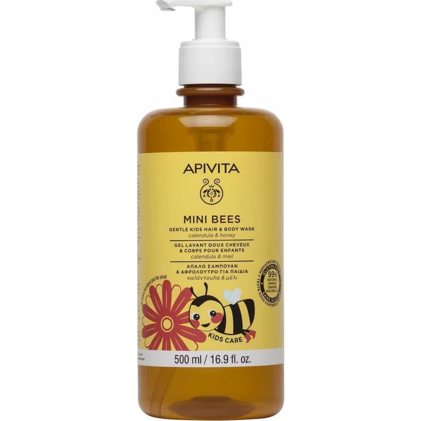 Apivita Kids Mini Bees Shampooing Calendula Miel 500ml