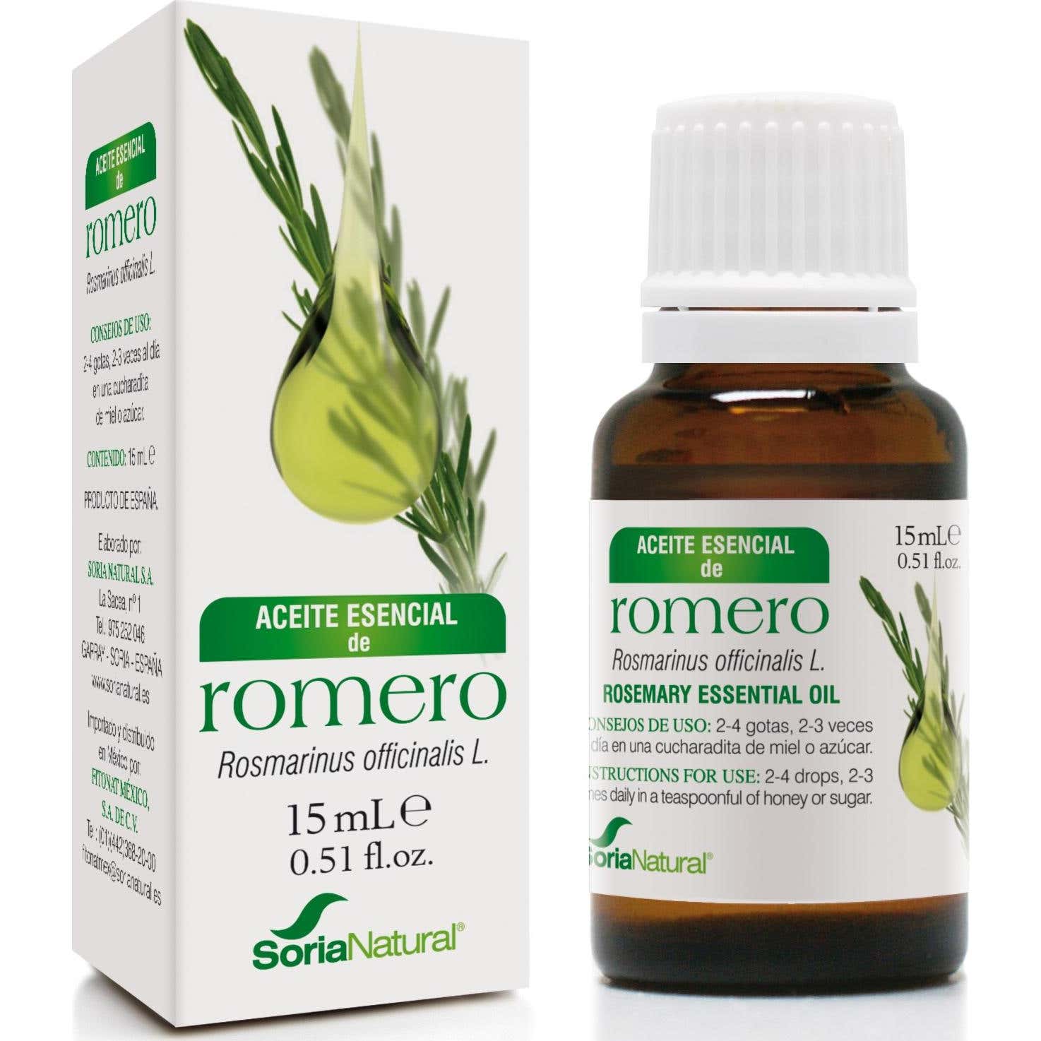 Soria Natural Romero Aceite Esencial 15ml