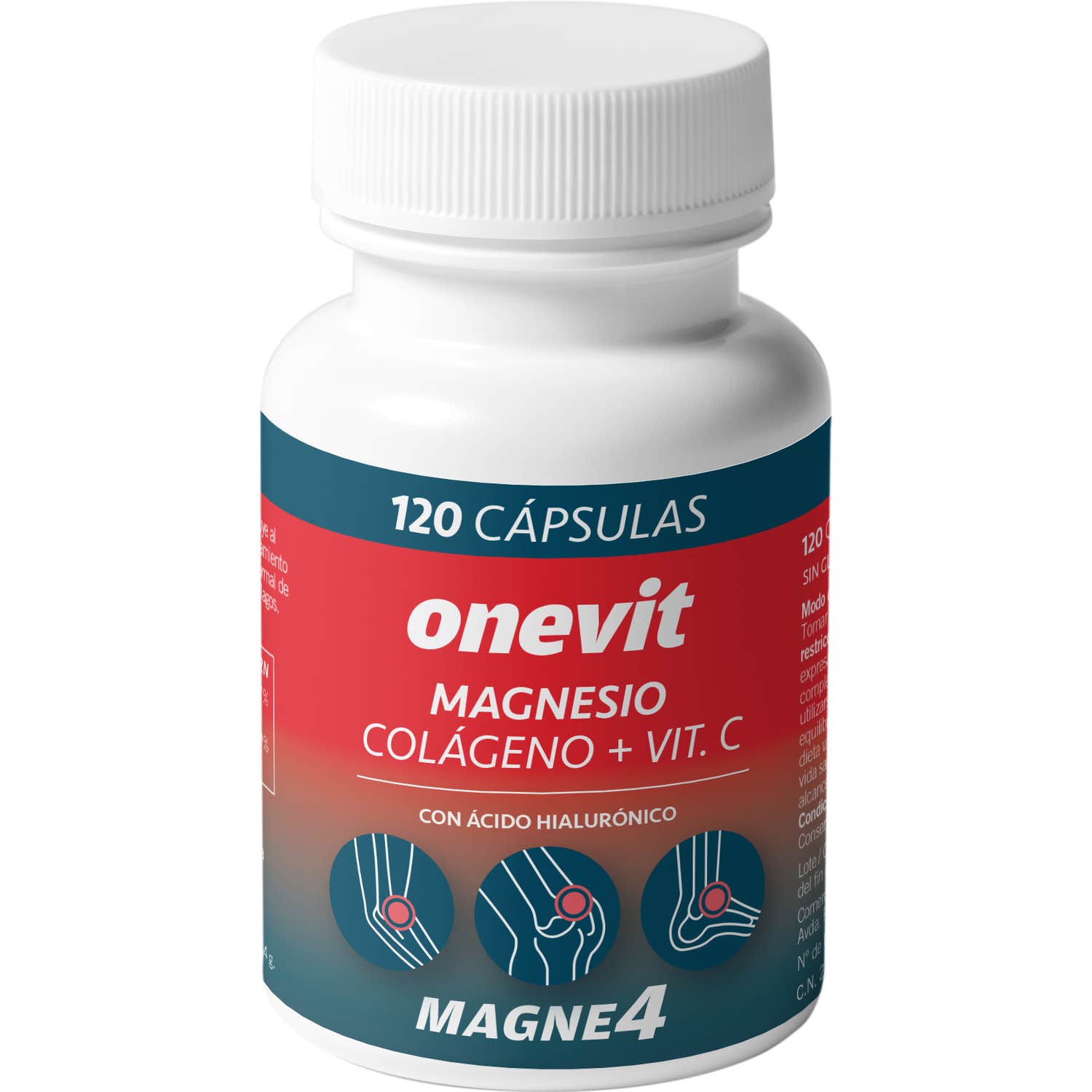 Onevit Magnésium + Collagène + Vitamine C 120 Gélules
