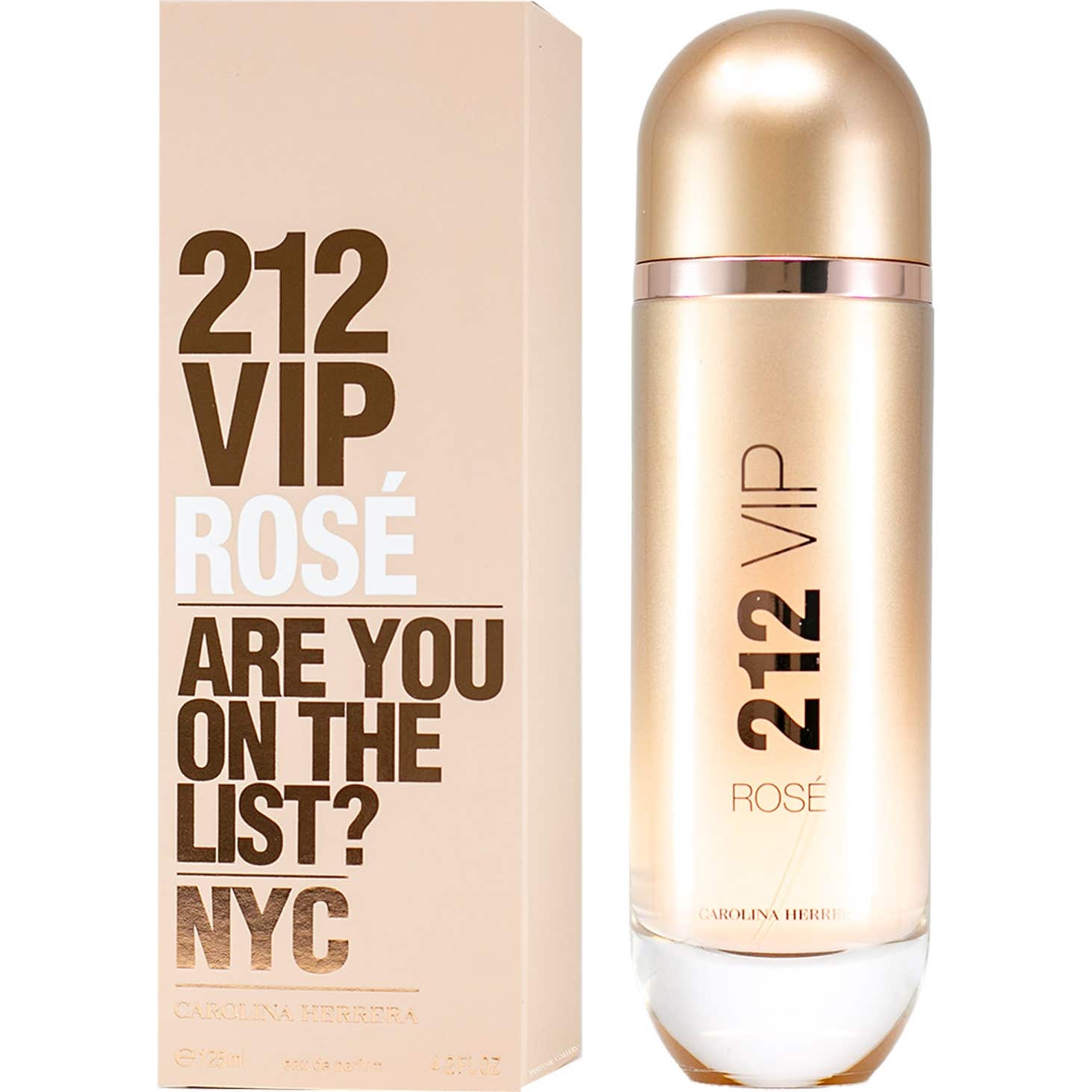 Carolina Herrera 212 Vip Rose Eau De Parfum 125ml Vaporisateur