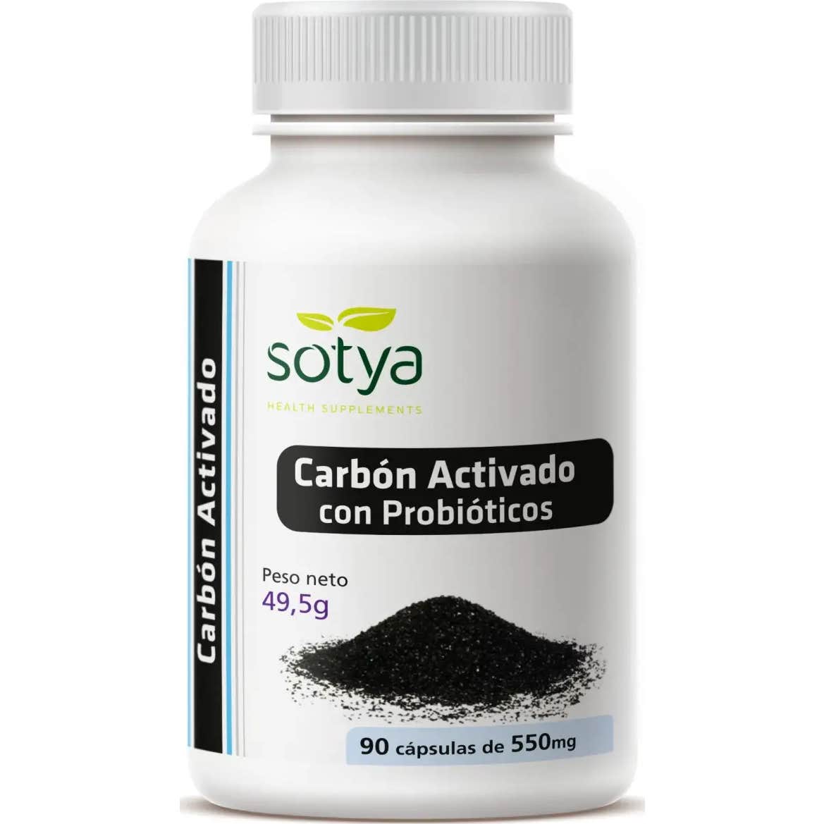 Sotya Charbon Actif Avec Probiotiques 90 Capsules