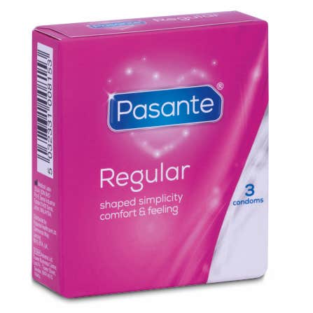 Pasante Condom Pack Regular 3 Unités