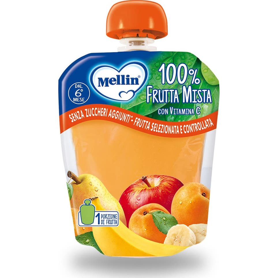 Mellin 100% Fruits Mélangés 90G
