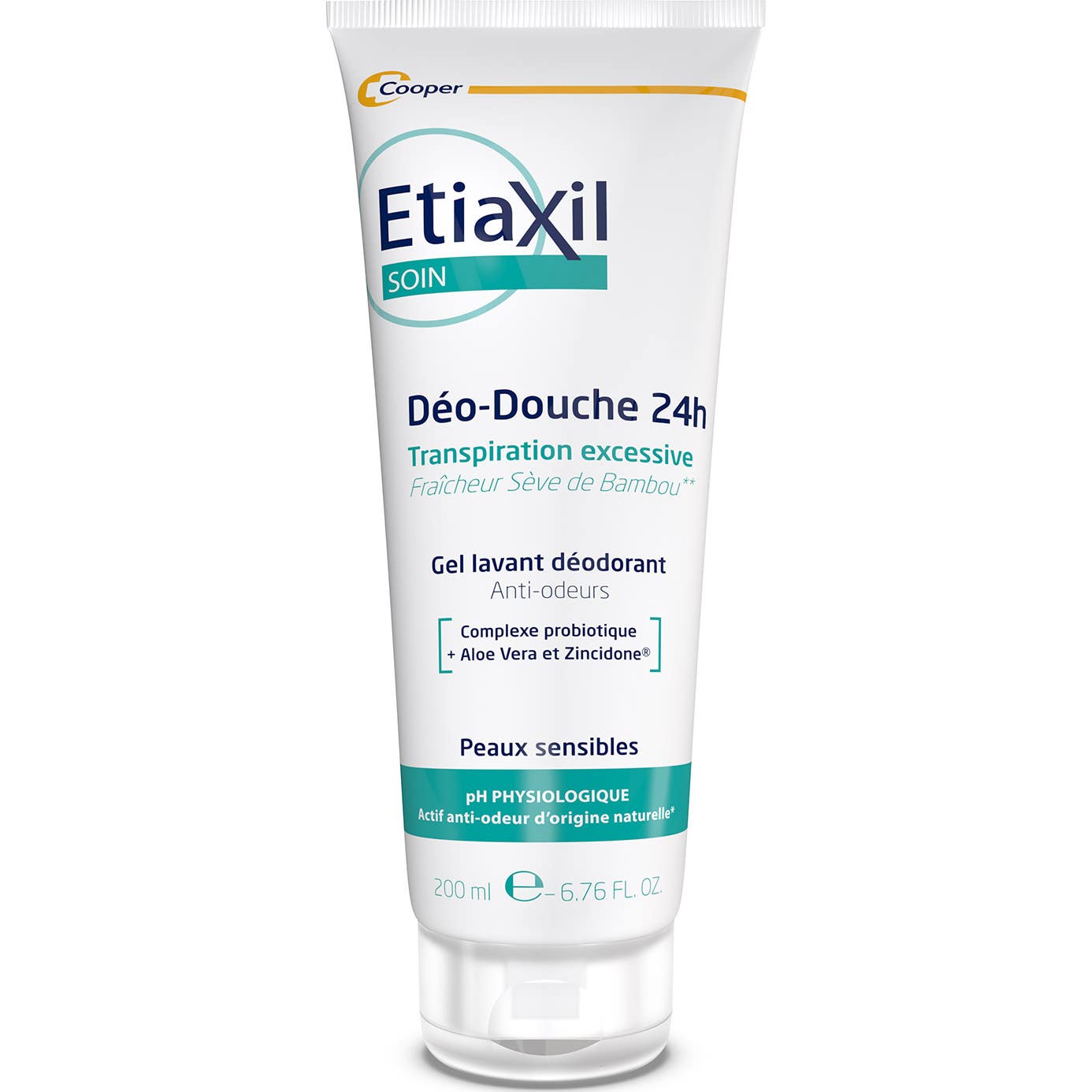 Etiaxil Soin Déo-Douche 24H Gel Lavant Déodorant 200ml