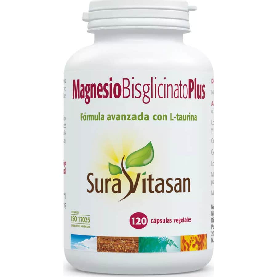 Sura Vitasan Bisglycinate de magnésium Plus 120 gélules