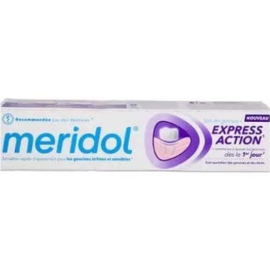 Meridol Dentifrice Action Rapide Soin des Gencives 75 ml