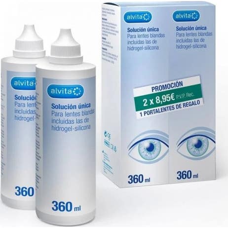 Alvita solution unique 2x360ml