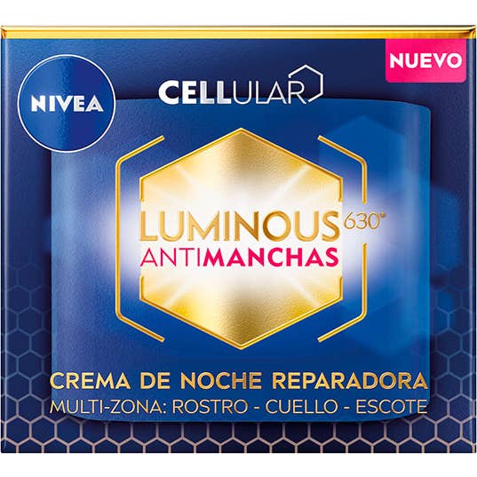 Nivea Luminous 630º Anti-tâches Crème de Nuit Réparatrice 50ml