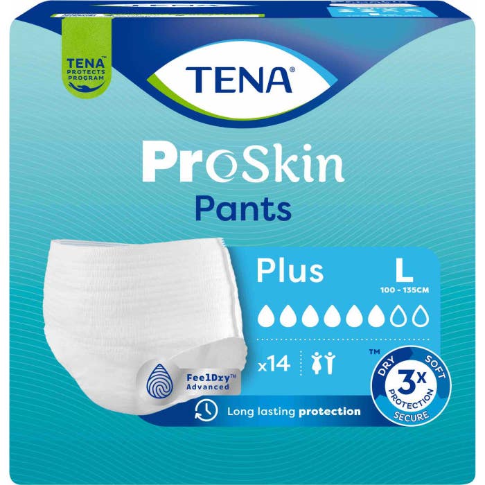 Tena Pants Pl Sl Larg Sac 14