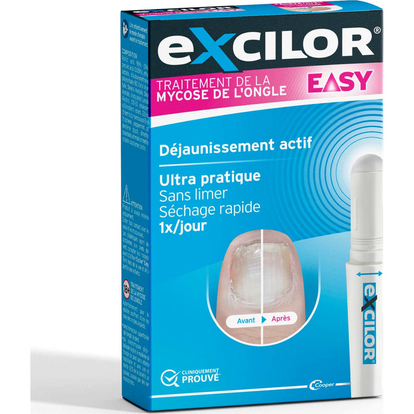 Excilor Easy Pen Traitement Mycose Ongles 4ml