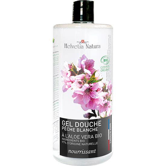 Helvetia Natura Gel Douche Aloe Peche 1000ml