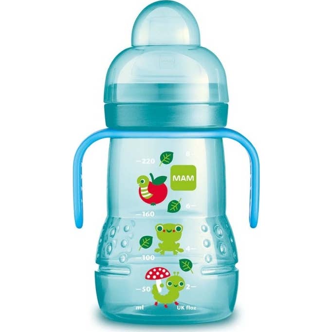 Biberon d'apprentissage Mam Baby Bleu 220ml