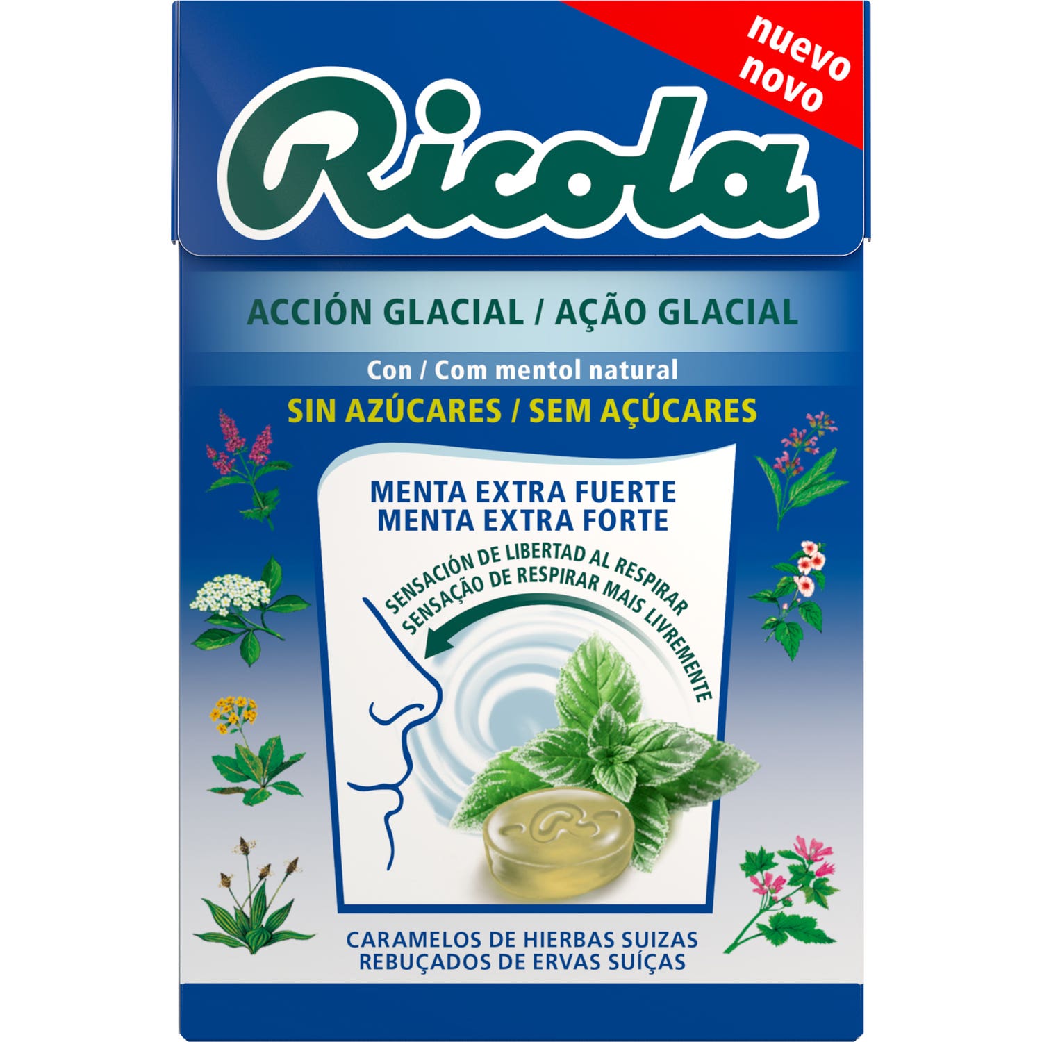 Ricola Bonbons extra-forts à la menthe 50g