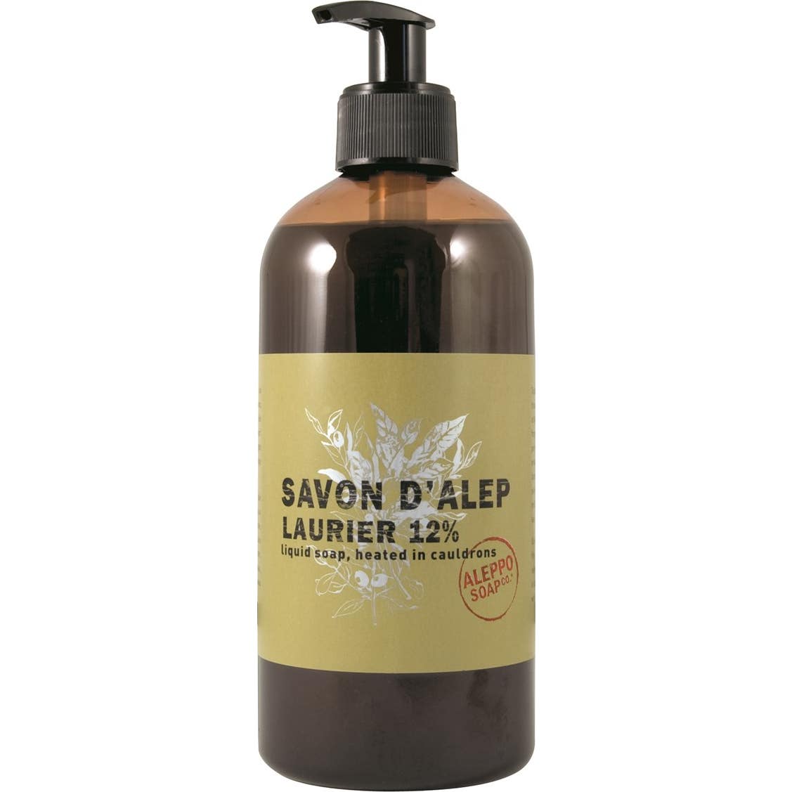 Savon d'Alep 12% Laurier 500ml