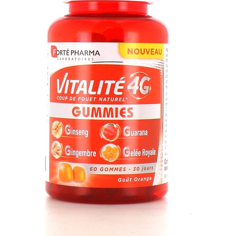 Forté Pharma Vitalité 4G Gomas 60uds