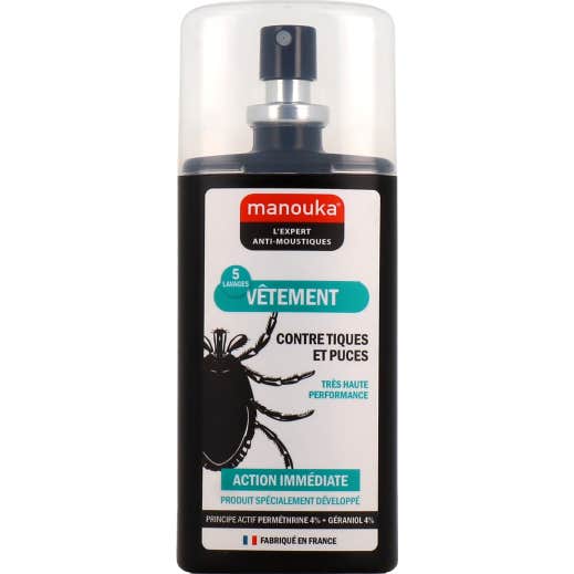 Manouka Spray Antipulgas y Garrapatas 75ml