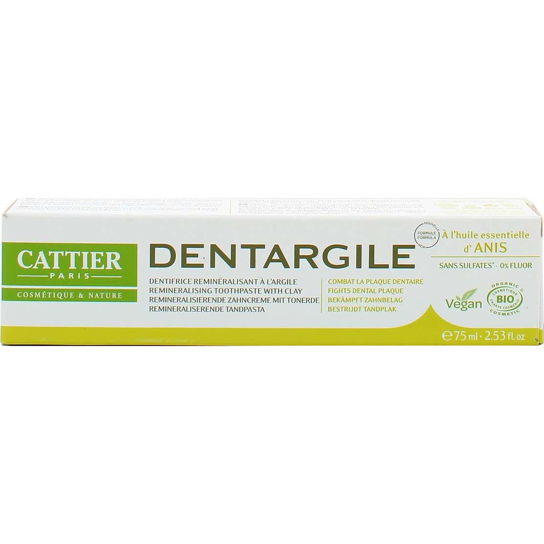 Cattier Dentargile Dentifrice Anis 75 ml
