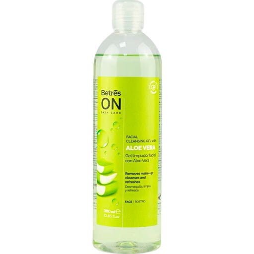 Betres On Gel Nettoyant Visage Aloe Vera 380ml